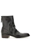 Premiata Leather Boot In Black