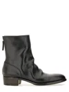 Premiata Leather Boot In Black