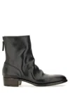 Premiata Leather Boot In Black
