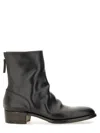 Premiata Leather Boot In Black