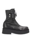 Premiata Leather Ankle Boots In Black