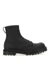 Premiata Leather Boot In Multi