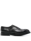 Premiata Black Lace Up Shoes In Black