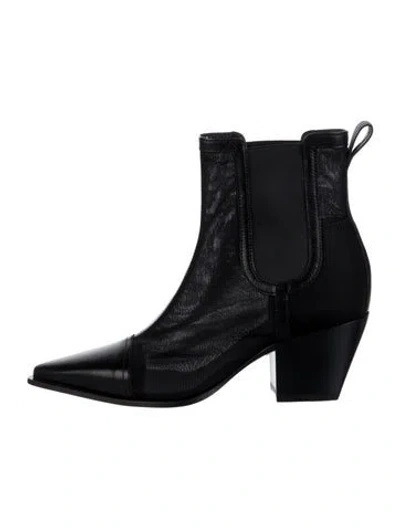 Pre-owned Premiata Leather Chelsea Boots In Black