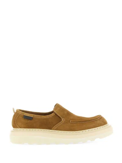 Premiata Leather Loafer In Brown