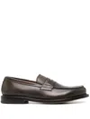 Premiata Leather Loafers In Brown