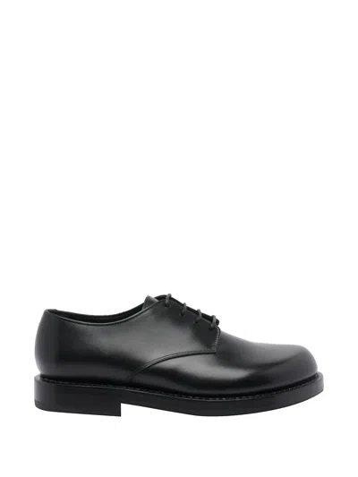 Premiata Leather Loafers In Animal Print