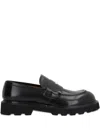 Premiata Leather Loafers In Black