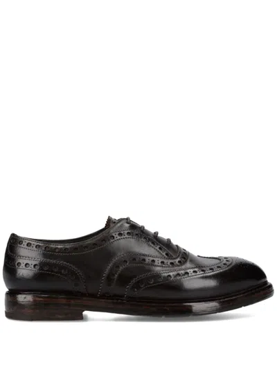 PREMIATA LEATHER OXFORD SHOES