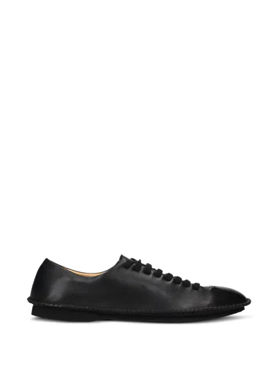 Premiata Leather Sneakers In Black