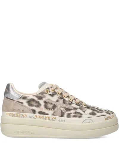 Premiata Micol Sneaker In Brown