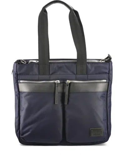 Premiata Lights Tote Bag In Blue