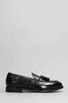 Premiata Loafers In Black Leather In Black