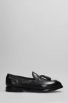 Premiata Loafers In Black Leather In Black