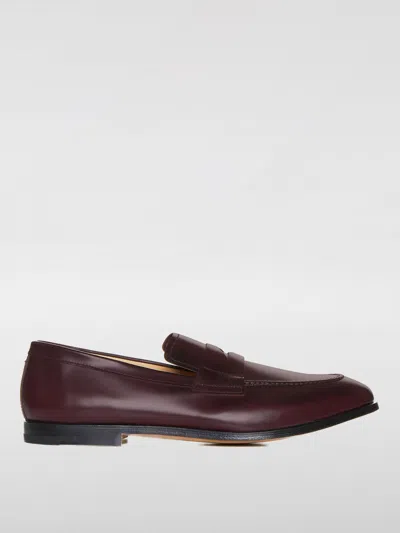 Premiata Round Head Loafer Shoes In Pink