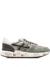 Premiata Logo-appliqué Sneakers In Green