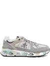 Premiata Low-profile Sneakers With Artistic Graphic Elements In Multi