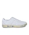 Premiata Bonnied Sneakers In Suede Blend In White