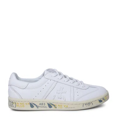 PREMIATA LOGO LOGO LOW-TOP SNEAKERS