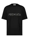 Premiata Logo-print Graphic-print T-shirt In Black