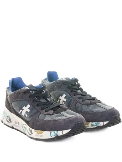 Premiata Mase 7819 Panelled Sneakers In Gray