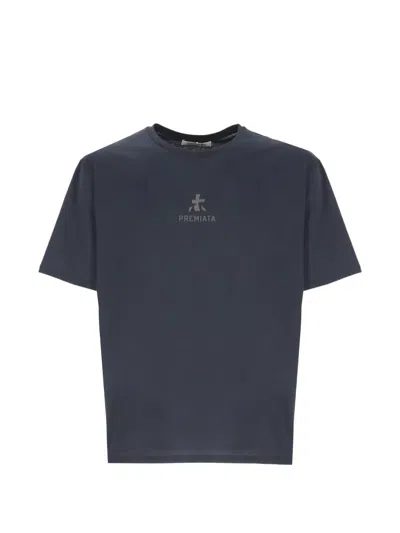 Premiata Logo-detail T-shirt In Brown