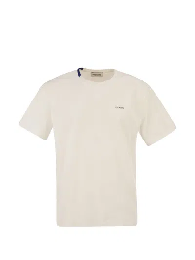 Premiata Logo-detail T-shirt In Neutral