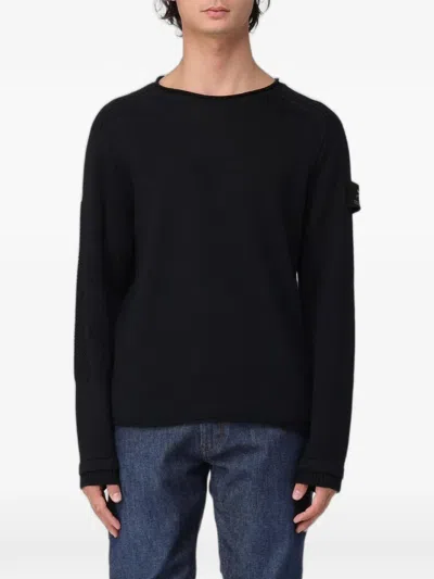 Premiata Logo-patch Sweater In Black