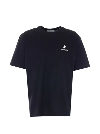 Premiata Logo-print T-shirt In Black