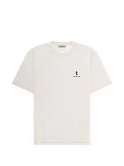 Premiata T-shirt Con Logo In Neutral