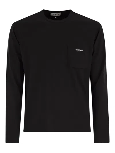 Premiata Cotton Jersey T-shirt In Burgundy