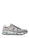 Premiata Low-profile Sneakers With Artistic Graphic Elements In Multi
