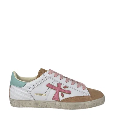 Premiata Low-top Leisure Sneakers In Multicolor