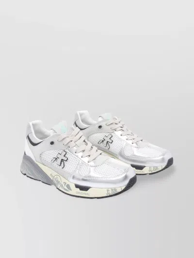 Premiata Low Top Sneakers Fabric Upper