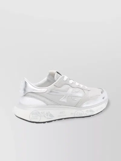 PREMIATA LOW TOP SNEAKERS MESH PANELS