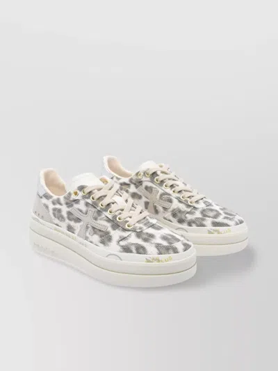 Premiata Low Top Sneakers Platform Sole