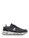 Premiata Low-top Sneakers With Graphic Text Accents In Multi
