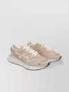 Premiata Low Top Sneakers With Mesh And Metallic