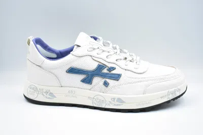 Premiata Low-top Athletic Shoes Size 10 In White