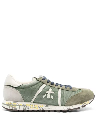 Premiata Lucy 7256 Sneakers In Green