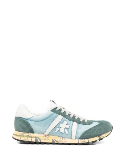 Premiata Lucy 8188 Panelled Sneakers In Blue
