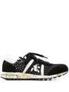 Premiata Black Lucy Sneakers In Black