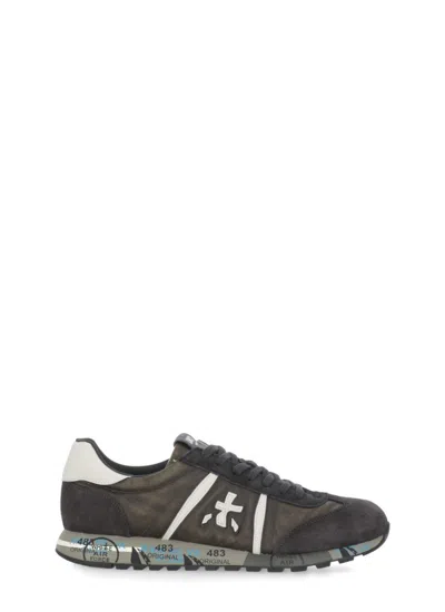 Premiata White  Sneakers Brown