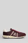 Premiata Lucyd Sneakers In Burgundy