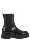 Premiata Patent Leather Ankle Boots In Black