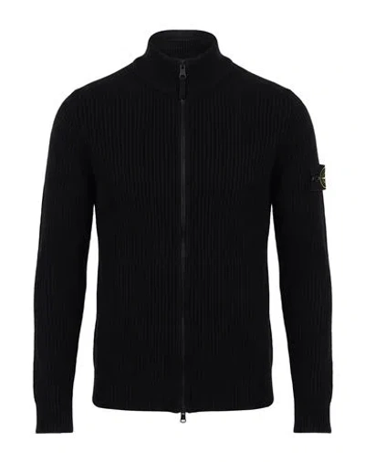 Premiata Man Cardigan Black Size L Merino Wool