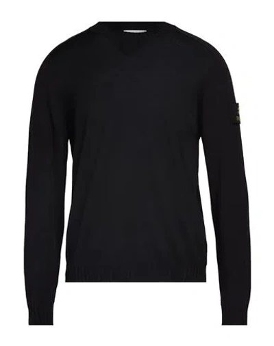 Premiata Man Sweater Black Size Xl Merino Wool