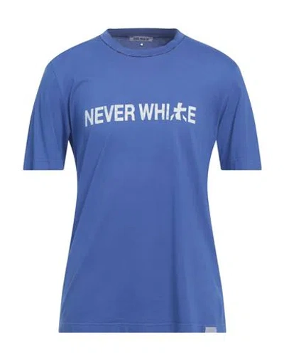 PREMIATA PREMIATA MAN T-SHIRT BLUE SIZE XL COTTON