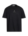 Premiata Man T-shirt Black Size Xl Cotton