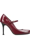 Premiata Marilyn Square-toe Pumps In Red